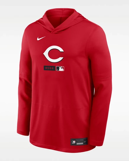 Мужское худи Nike Cincinnati Reds, красное