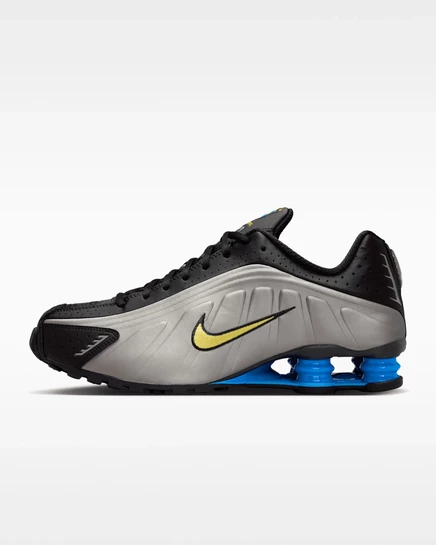 Мужские кроссовки Nike Shox R4 Brazil, черные/желтые