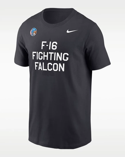 Мужская футболка Nike College Air Force, антрацитовая
