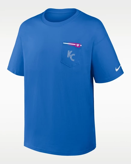 Мужская футболка Nike Kansas City Royals City Connect Max90, синяя
