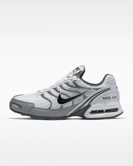 Мужские кроссовки Nike Air Max Torch 4, бело-серо-антрацитовые