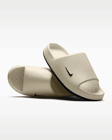 Мужские сланцы Nike Calm Seattle Seahawks, кремово-серо-синие
