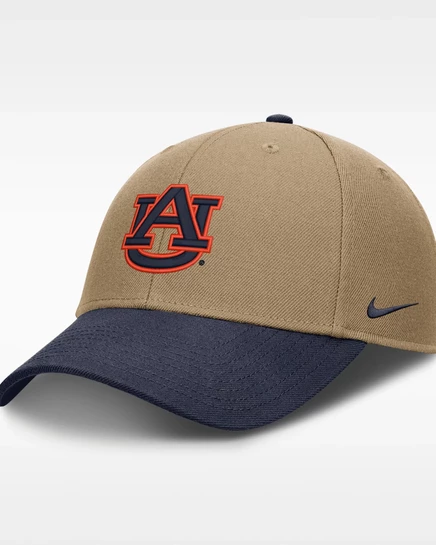 Кепка Nike Auburn Primetime Rise, бежево-синяя