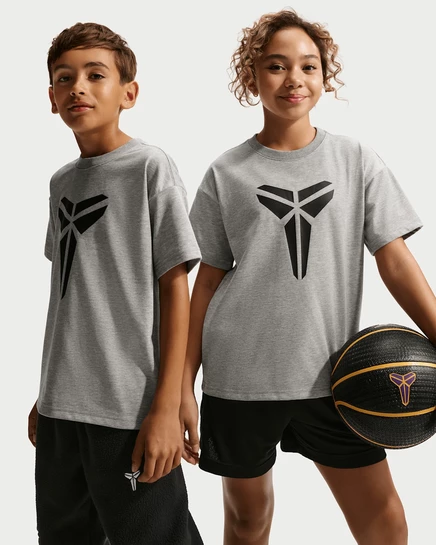 Футболка Nike Kobe для малышей, темно-серая