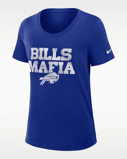 Женская футболка Nike Buffalo Bills Rivalries Dri-FIT, белая