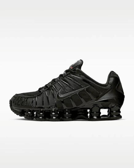 Мужские кроссовки Nike Shox TL SE, черный/гематит/оранжевый