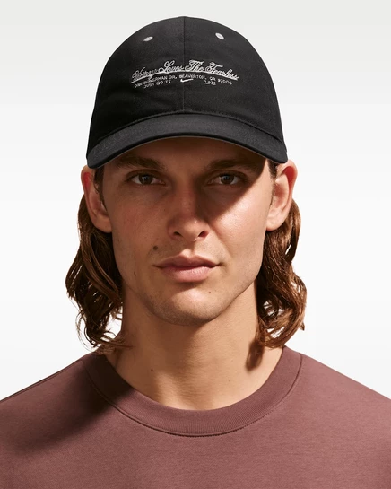 Унисекс кепка Nike Sportswear Unstructured, черная/серая