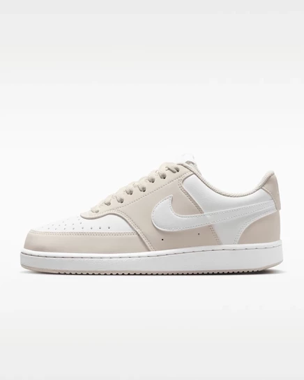 Женские кроссовки Nike Court Vision Low SE, серо-белые