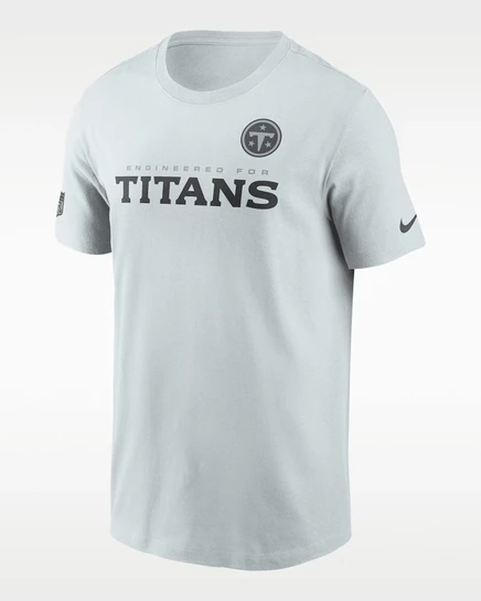 Мужская футболка Nike Titans Dri-FIT, платиновая