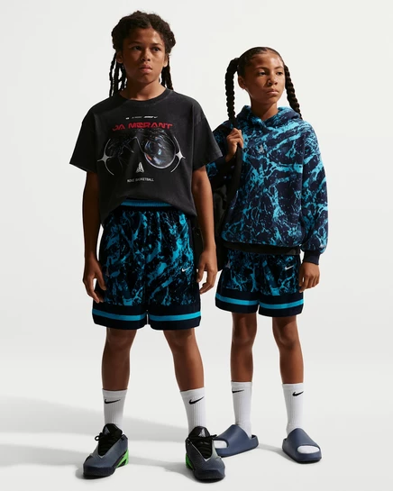 Детские баскетбольные шорты Nike Ja, синие/голубые