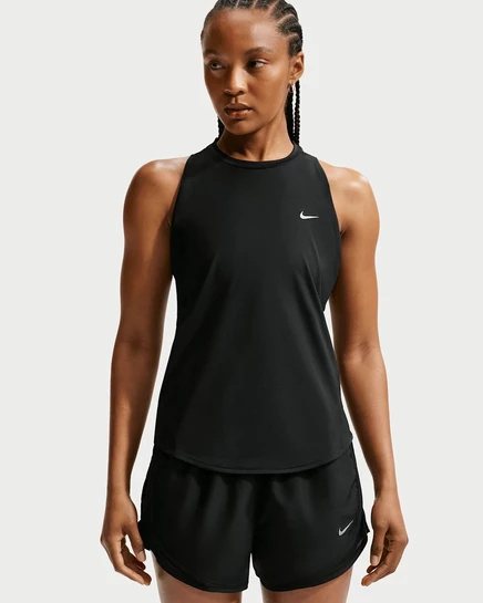 Женская майка Nike Swift Dri-FIT для бега, черная