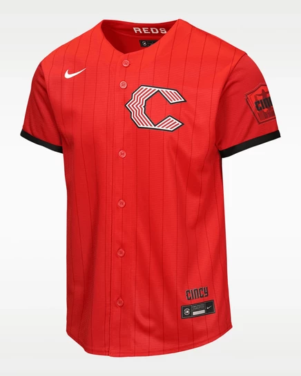 Детская джерси Nike Reds City Connect, красная
