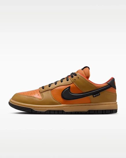 Мужские кеды Nike Dunk Low GORE-TEX, пшеничный/чёрный