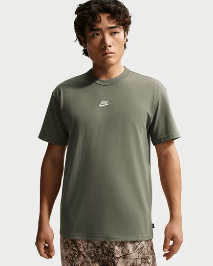 Мужская футболка Nike Sportswear Premium, серо-шалфейная