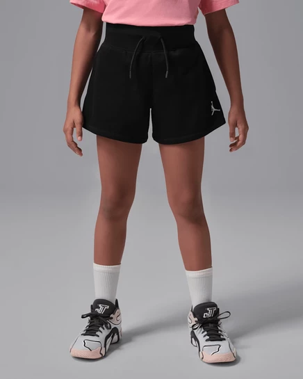 Детские шорты Jordan Brooklyn Fleece, черные