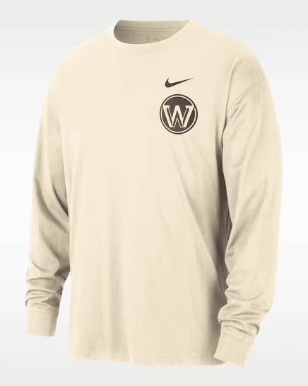 Мужская футболка Nike Golden State Warriors, натуральная