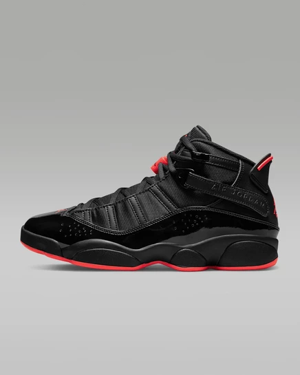 Мужские кроссовки Jordan 6 Rings, черные/infrared