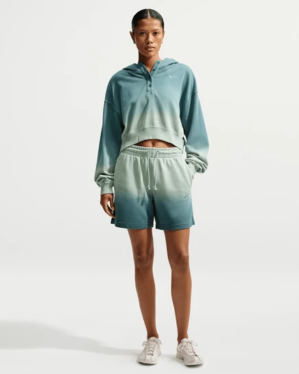 Женские шорты Nike Sportswear Phoenix, серо-синие