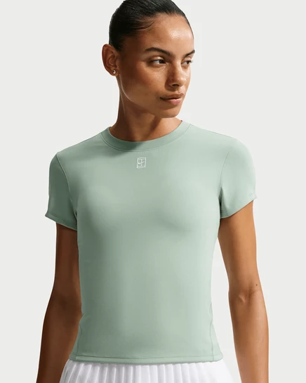 Женский теннисный топ NikeCourt Advantage Dri-FIT, steam/white