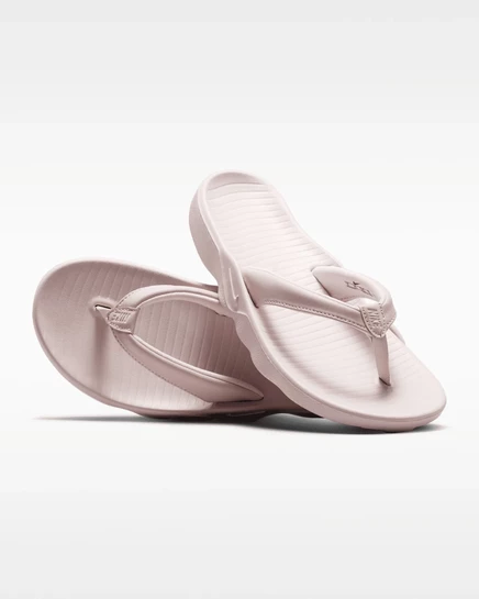 Женские шлепанцы Nike Marina, красно-белые