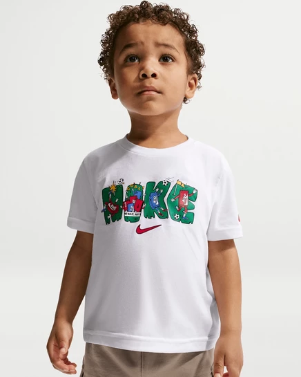 Футболка для малышей Nike Boxy, белая
