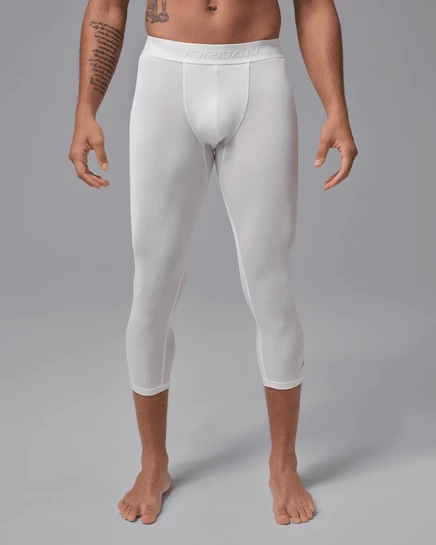 Мужские тайтсы Jordan Sport Essentials 3/4 Dri-FIT, белые