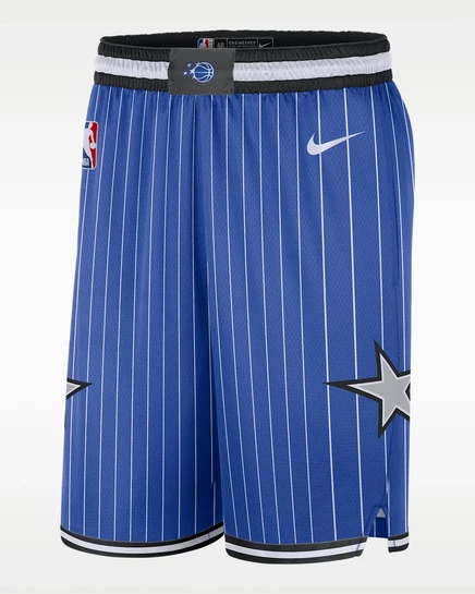 Мужские шорты Nike Swingman 2025/26 Magic, сине-белые