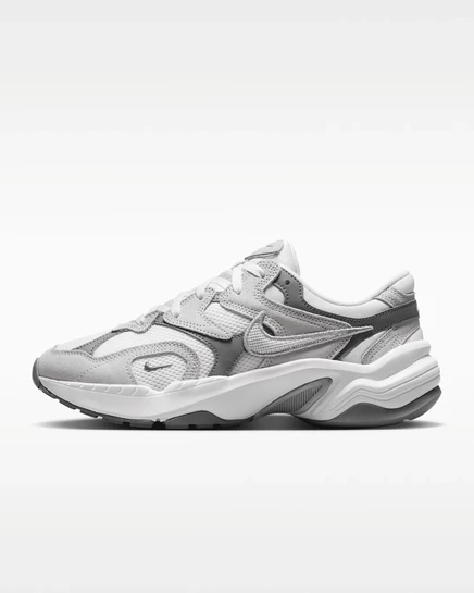 Женские кроссовки Nike AL8, белые/серые/черные/серебристые