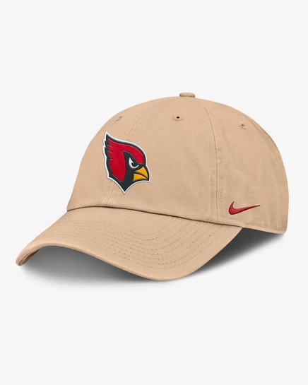 Мужская регулируемая кепка Nike Arizona Cardinals Club, песочная