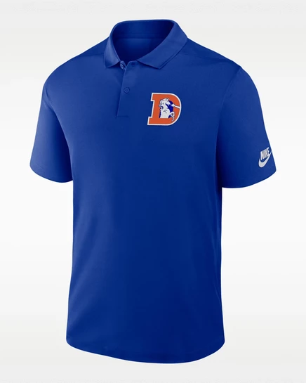 Мужское поло Nike Denver Broncos Rewind Victory, королевский