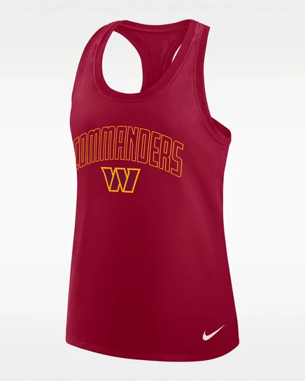 Женская майка Nike Washington Commanders Primetime, бордовая
