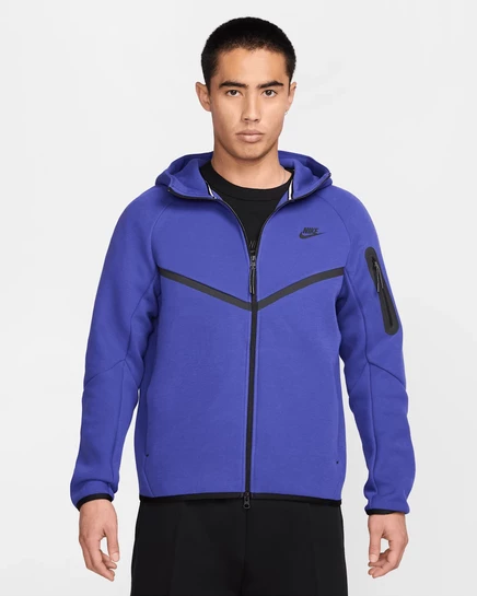 Мужская куртка Nike Tech Windrunner, темно-синяя/черная