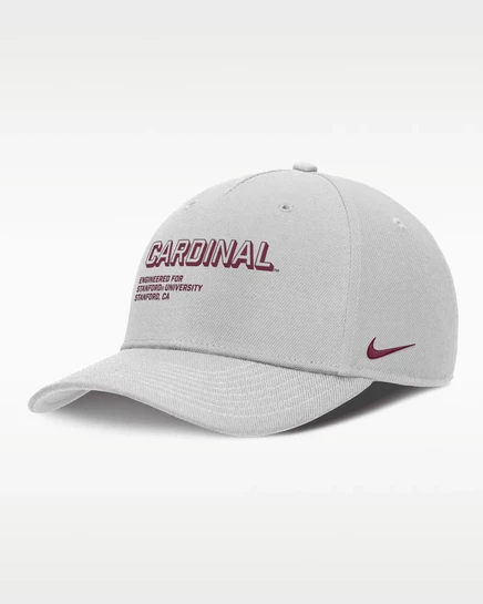 Мужская кепка Nike Stanford On-Field Primetime Rise, серая
