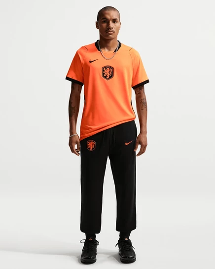 Мужские джоггеры Nike Club флис, черные/алые