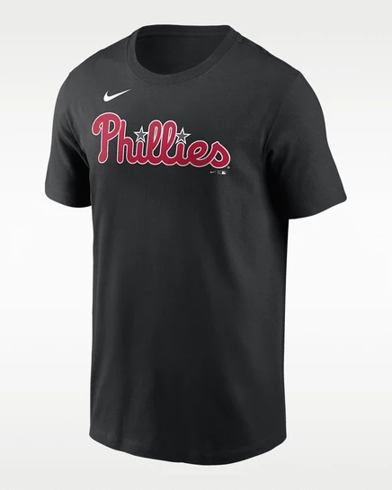 Мужская футболка Nike Jhoan Duran Phillies, черная