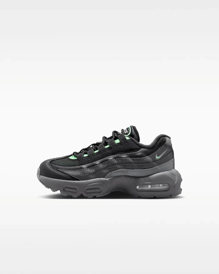 Детские кроссовки Nike Air Max 95 Recraft, черно-серые