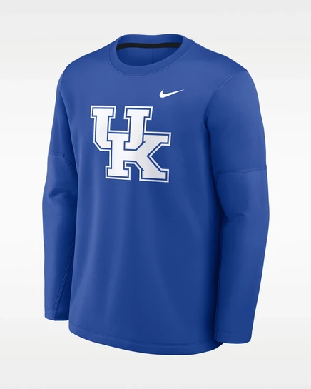 Мужской лонгслив Nike Kentucky Sideline, синий/черный