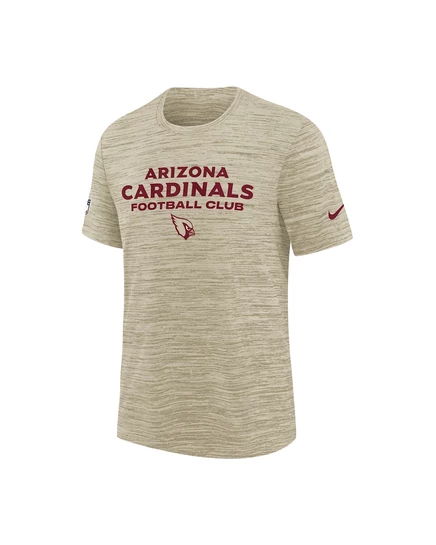 Мальчиковая футболка Nike Arizona Cardinals Rivalry Sideline Velocity Dri-FIT, натуральная