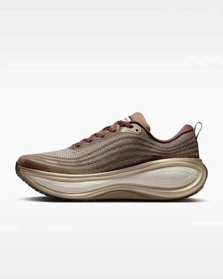 Мужские беговые кроссовки Nike Vomero Plus, черно-серо-бежевые