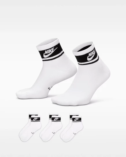 Унисекс носки Nike Everyday Elevated, 3 пары, разноцветные