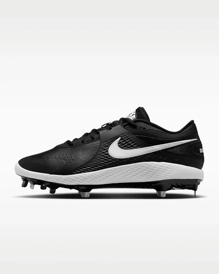 Унисекс бейсбольные бутсы Nike Diamond Gamer MTL, черно‑белые