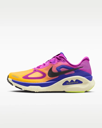 Мужские беговые кроссовки Nike Structure Plus, ультрафиолет/лимон/индиго/черный