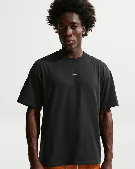 Мужская футболка Nike Standard Issue Dri-FIT, черная/слоновая кость