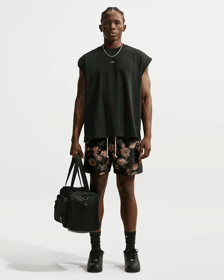 Мужские шорты Nike Dri-FIT 5″, чёрно-бежевые