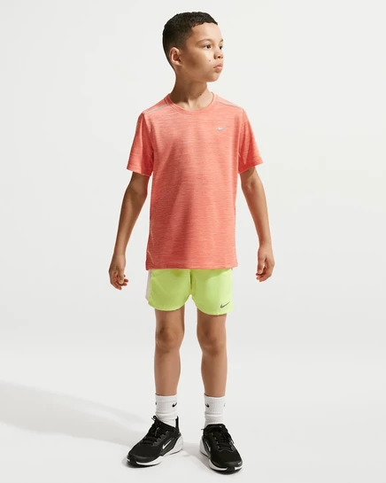 Мальчиковый комплект Nike Dri-FIT Miler, салатовый
