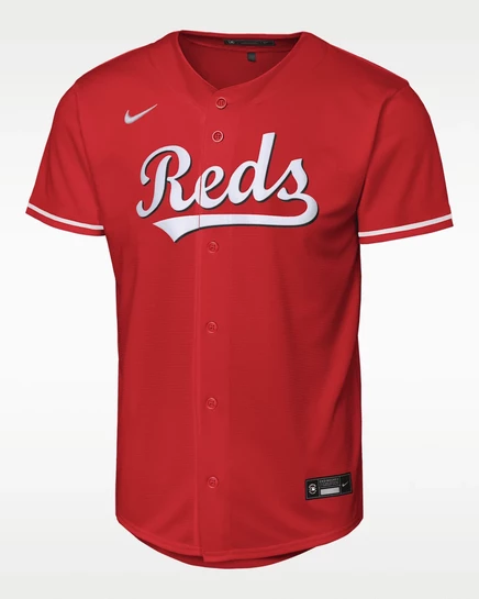 Мальчиковая футболка Nike Elly De La Cruz Cincinnati Reds, красная