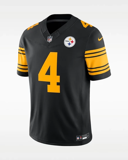 Мужская джерси Nike DK Metcalf, Steelers, черная