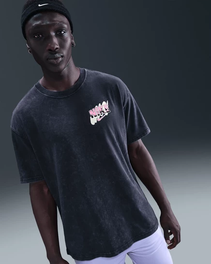 Мужская баскетбольная футболка Nike, черная