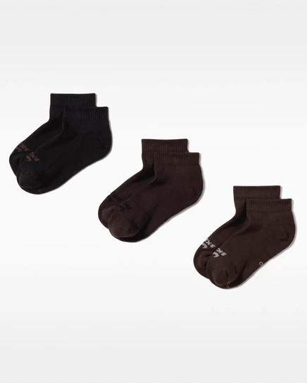 Женские короткие носки Nike Dri-FIT 3 пары, разноцветные