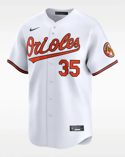 Мужская джерси Nike Adley Rutschman Baltimore Orioles Dri-FIT ADV, белая